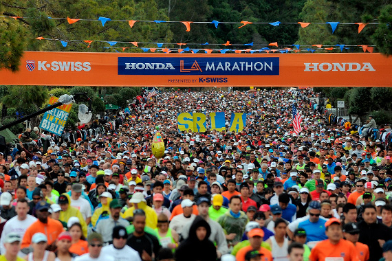 LA Marathon Start