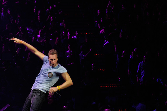 Chris Martin of Coldplay